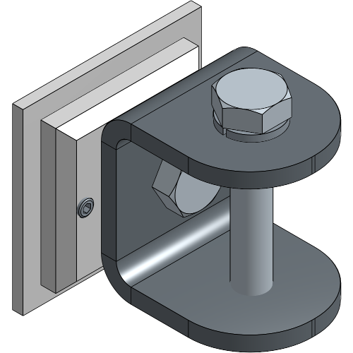 Wall Bracket Plate 0°