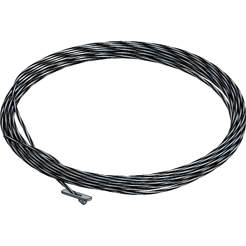 Steel Cable with Anchor