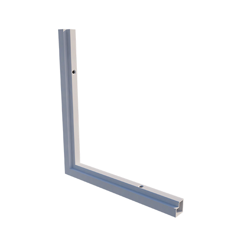 L-Corner for projection screen