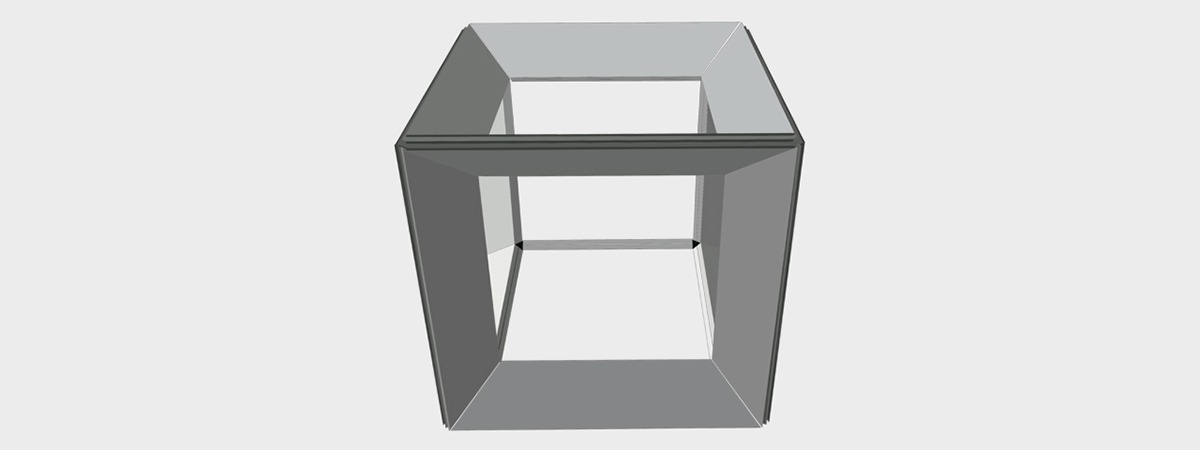 Cube Frame - aluminium frame