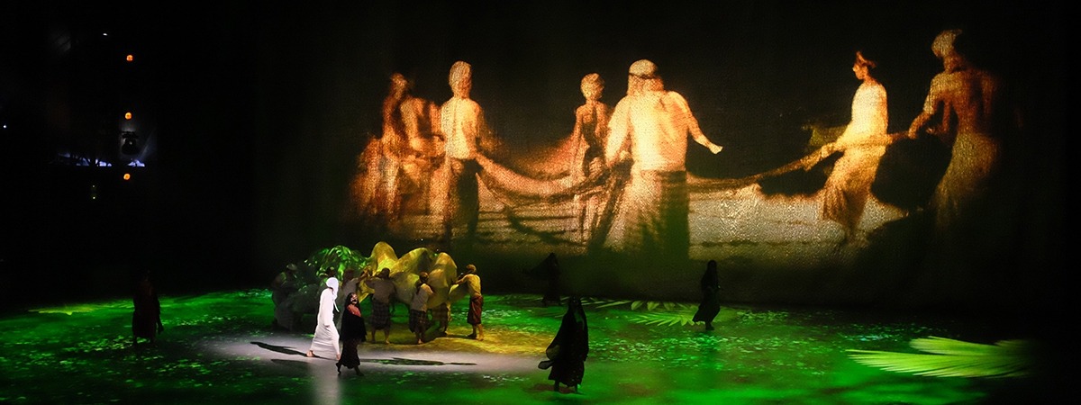 Dragone chooses projection screen by ShowTex