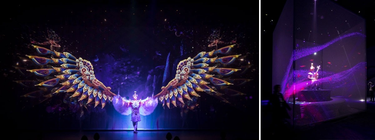 ShowTex Tulle Aymond Mini, FeatherSilk for Sound of Dunhuang