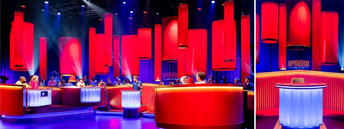 ShowTex DekoTaft, Satinac, Velours Delta for 'Opvoeden Doe Je Zo'