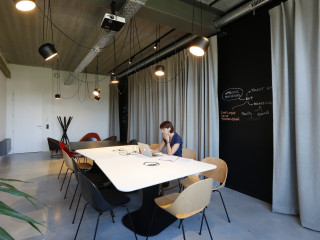 Dok Gent Acoustic Wool Serge Panne Curtains by ShowTex