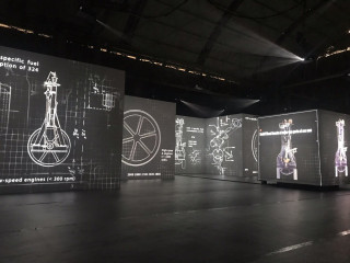 ShowTex Blackout Flex BB, AV Drop, Filled Cloth, GobelinTulle for Automobile Barcelona