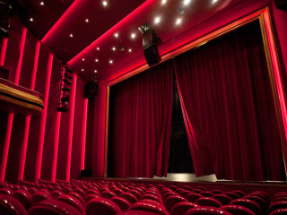 ShowTex Velours Gaudi, Wool Serge Panne, GobelinTulle, Filled Cloth, Molton for DeLaMar Theatre