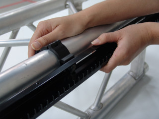 ShowTex Mesh Fabric Profile - mesh tensioning