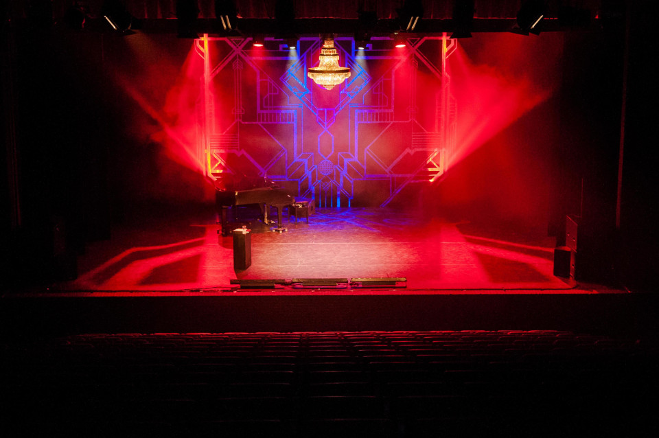 Michael Van Peel - laser-cut backdrop