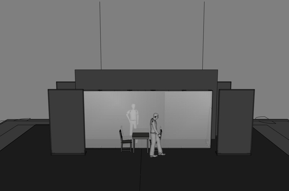 ShowTex GiantMirror for Afterimage - National Dance Company Wales