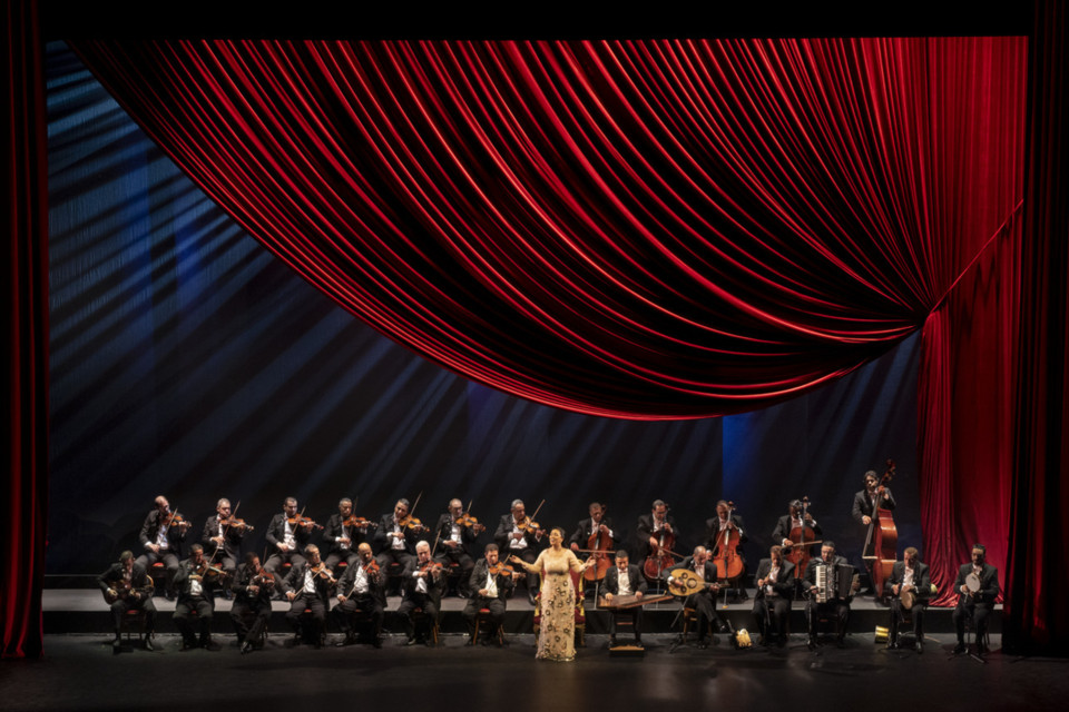 Sheikh Jaber Al-Ahmad Cultural Centre - opera curtains - stretchvelours