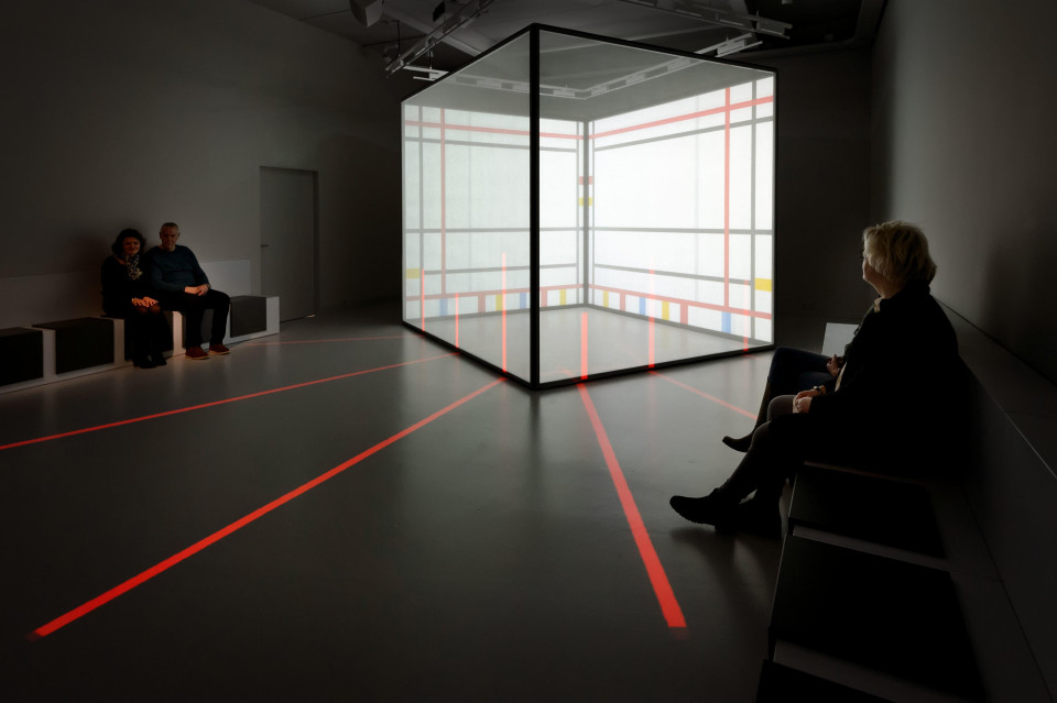 ShowTex GobelinTulle, Blackout Double for The Mondriaan House