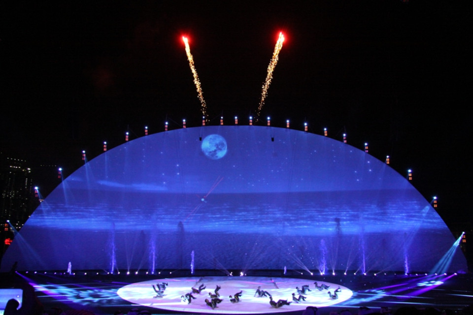 ShowTex LaqueFoil, Universal 250 BB Print for Dubai World Air Games