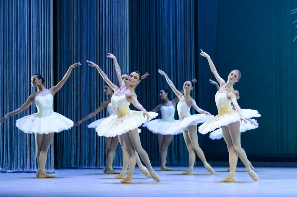 ShowTex Spaghetti Event backdrop for The Hong Kong Ballet