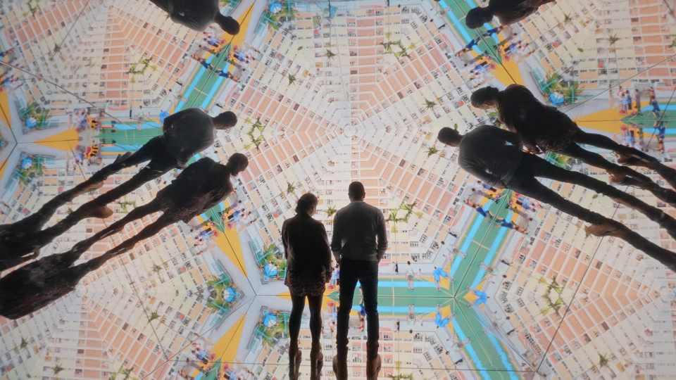 ShowTex GiantMirror for Clockenflap Festival