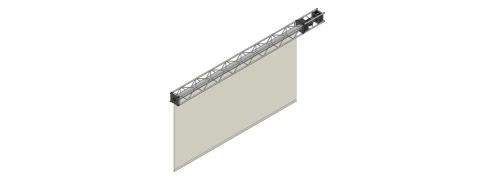HiSpeed RollScreen 8000 - roll-up projection screen